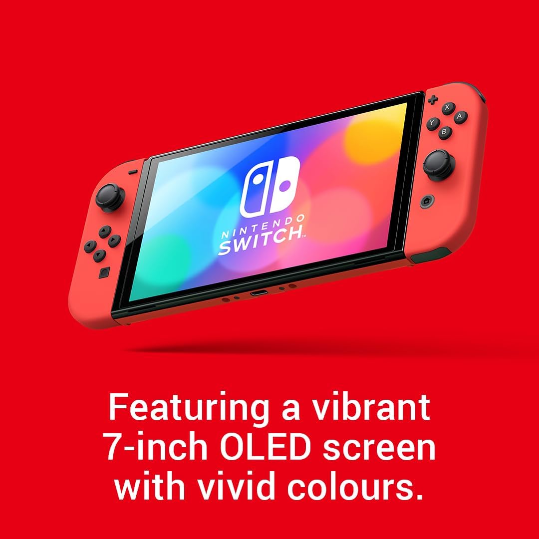 Nintendo Switch (OLED Model) Mario Red Edition image 2 Nintendo Switch (OLED Model) Mario Red Edition image 2